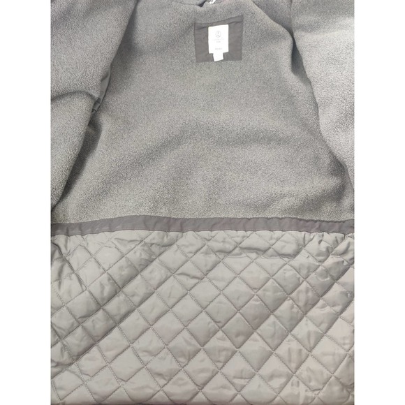 (V) Lands' End Coat Squall Jacket Parka Youth L Size 14-16 BLUE/ GRAY WATERPROOF - Picture 10 of 11